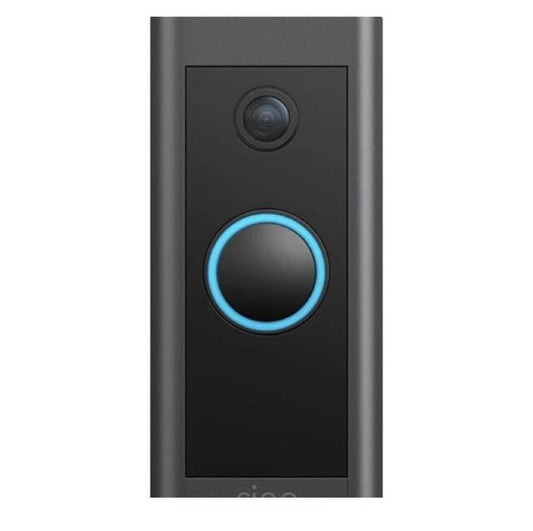 Ring Video Doorbell Wired - Black - HD Video - Advanced Motion Detecti