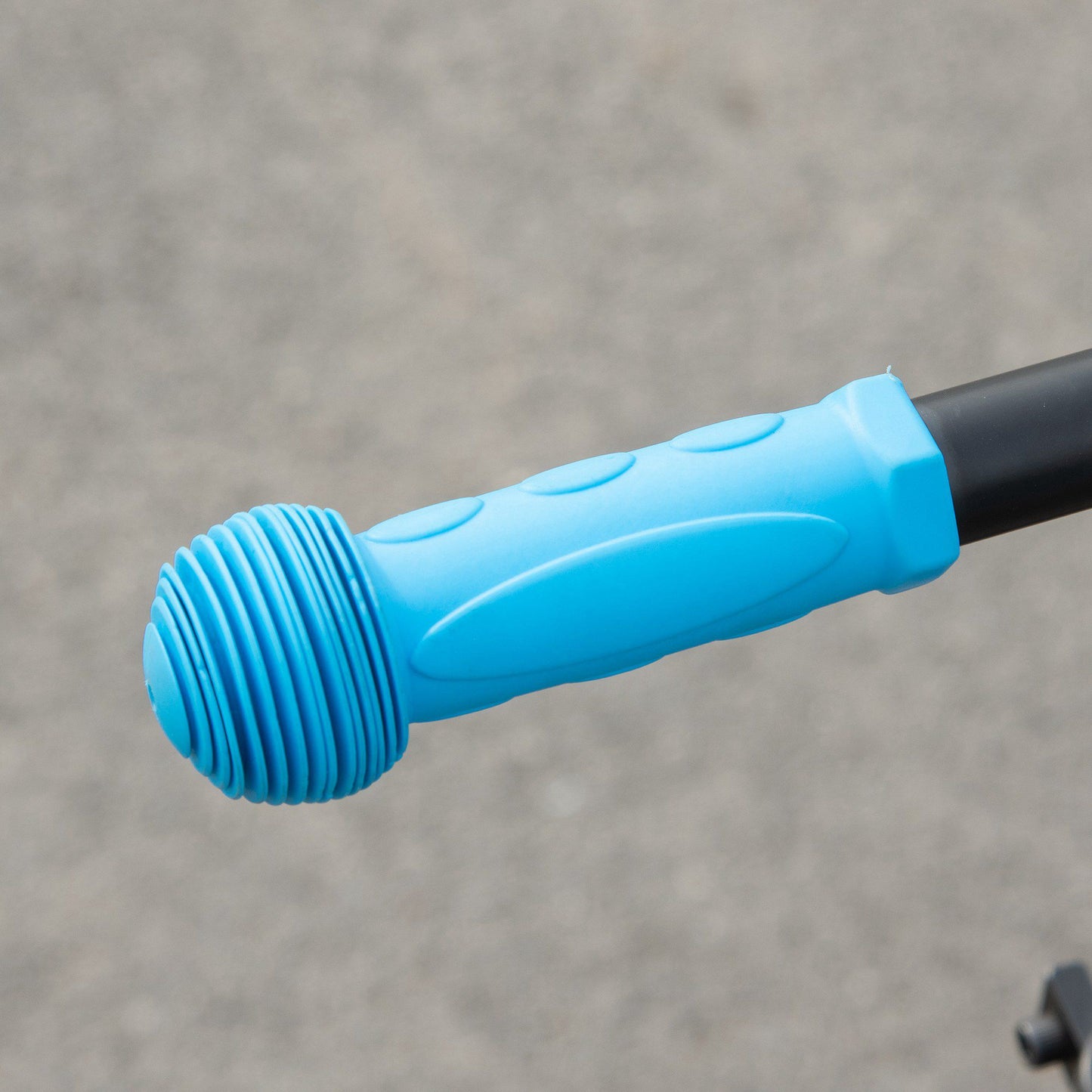 HOMCOM Folding Electric Scooter with Brake, for Ages 6+ Years, 8km/h Maximum Speed in Blue